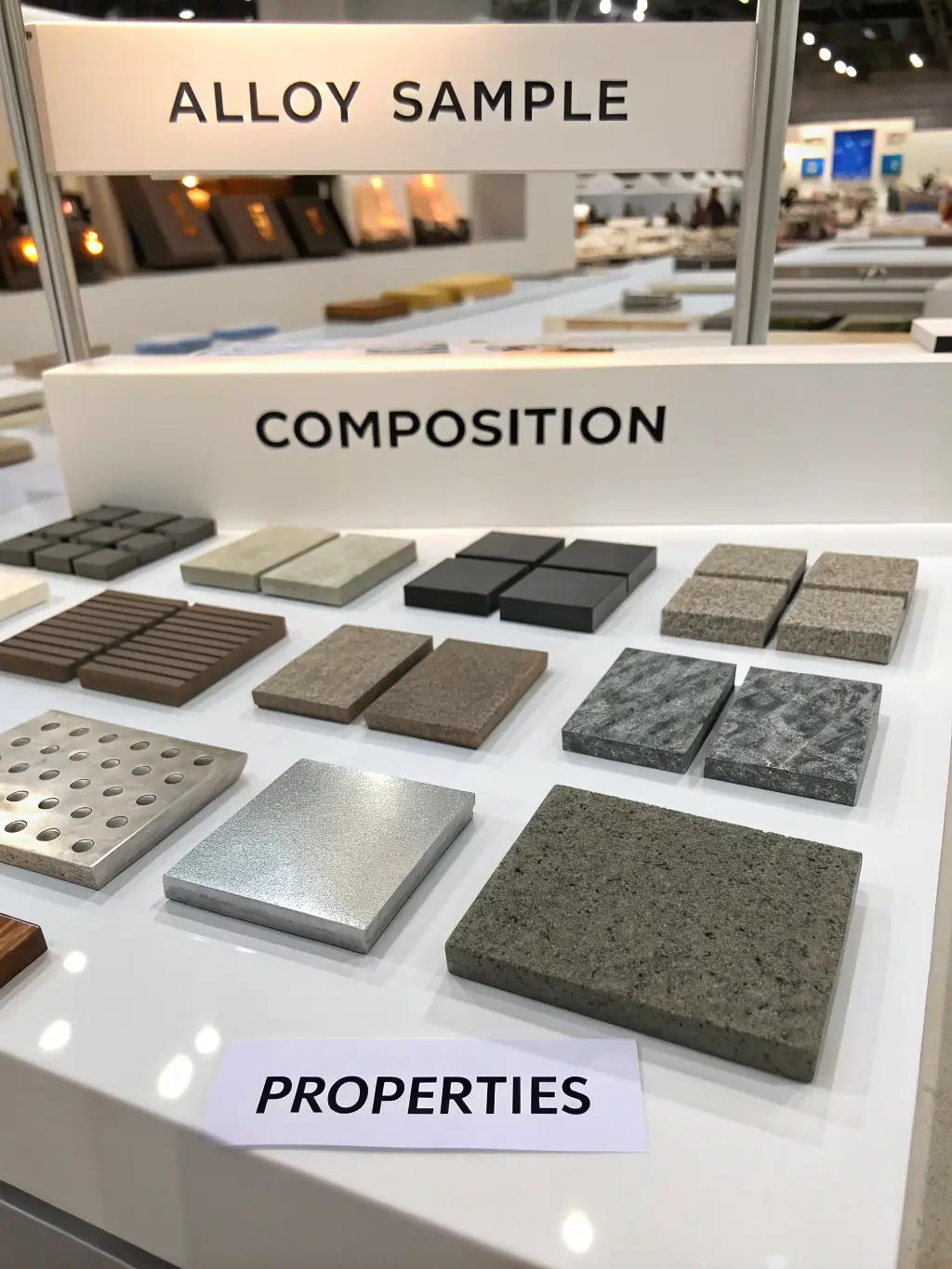 A laboratory flask containing a sample of industrial alloy, with a focus on the metallic sheen and the scientific aspect of material analysis, in a trading context.